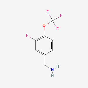3-Fluoro-4-(trifluoromethoxy)benzylamine