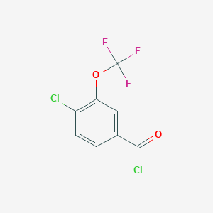 4-Chloro-3-(trifluoromethoxy)benzoyl chloride