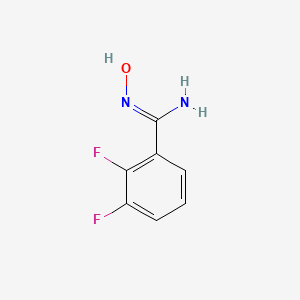 molecular formula C7H6F2N2O B1318743 2,3-Difluorobenzamidoxime 