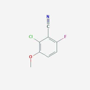 2-Chloro-6-fluoro-3-methoxybenzonitrile