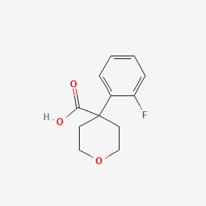 4-(2-Fluoro-phenyl)-tetrahydro-pyran-4-carboxylic acid