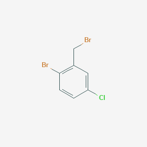 molecular formula C7H5Br2Cl B131885 1-溴-2-(溴甲基)-4-氯苯 CAS No. 66192-24-3