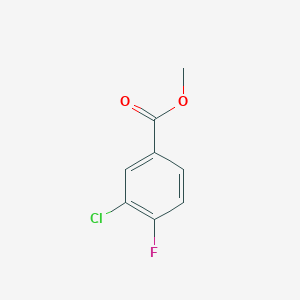 molecular formula C8H6ClFO2 B1318863 Methyl 3-chloro-4-fluorobenzoate CAS No. 234082-35-0