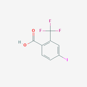 molecular formula C8H4F3IO2 B1318864 4-Iodo-2-(trifluoromethyl)benzoic acid CAS No. 954815-11-3