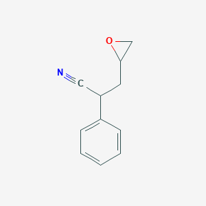 3-(Oxiran-2-yl)-2-phenylpropanenitrile