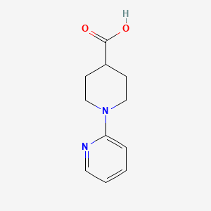 molecular formula C11H14N2O2 B1318871 1-(吡啶-2-基)哌啶-4-羧酸 CAS No. 685827-70-7