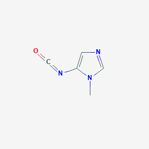 1-Methyl-1H-imidazol-5-yl isocyanate