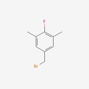 molecular formula C9H10BrF B1318893 4-Fluoro-3,5-dimethylbenzyl bromide CAS No. 886501-82-2