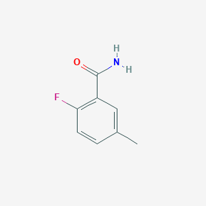 molecular formula C8H8FNO B1318900 2-Fluoro-5-methylbenzamide CAS No. 886500-04-5