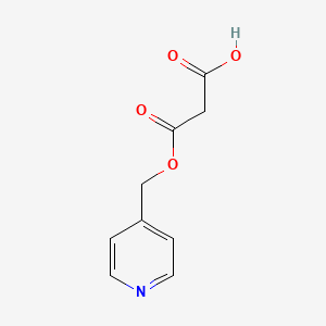 3-Oxo-3-(pyridin-4-ylmethoxy)propanoic acid