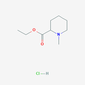 molecular formula C9H18ClNO2 B1318952 Ethyl 1-methylpiperidine-2-carboxylate hydrochloride 