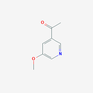 molecular formula C8H9NO2 B1318958 1-(5-Methoxypyridin-3-yl)ethanone CAS No. 886364-74-5