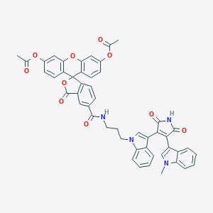 molecular formula C49H36N4O10 B131896 Fim 1 CAS No. 150206-03-4