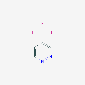 molecular formula C5H3F3N2 B1318961 4-(Trifluoromethyl)pyridazine CAS No. 132537-44-1