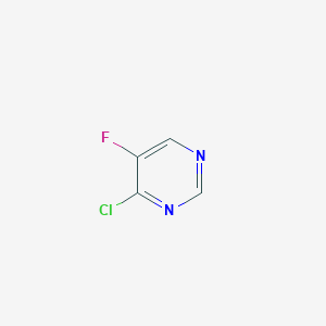molecular formula C4H2ClFN2 B1318964 4-Chloro-5-fluoropyrimidine CAS No. 347418-42-2