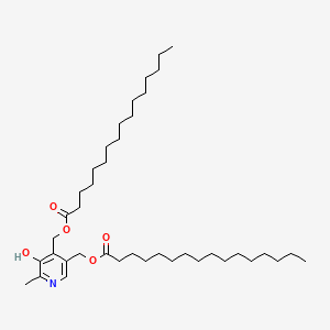 molecular formula C40H71NO5 B1318967 Pyridoxine dipalmitate CAS No. 31229-74-0