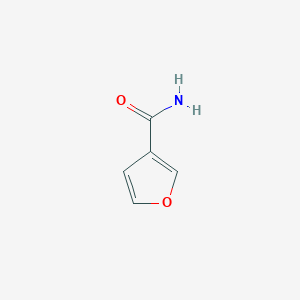 molecular formula C5H5NO2 B1318973 呋喃-3-甲酰胺 CAS No. 609-35-8
