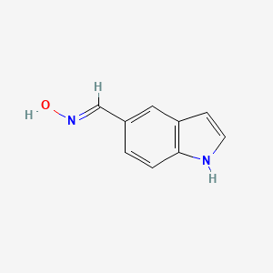 1H-indole-5-carbaldehyde oxime