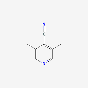 molecular formula C8H8N2 B1319029 3,5-Dimethylisonicotinonitrile CAS No. 7584-08-9