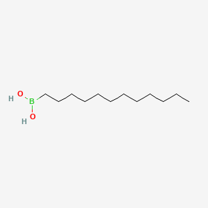 molecular formula C12H27BO2 B1319032 Dodecylboronic acid CAS No. 3088-79-7