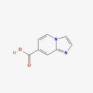 molecular formula C8H6N2O2 B1319054 咪唑并[1,2-a]吡啶-7-羧酸 CAS No. 648423-85-2