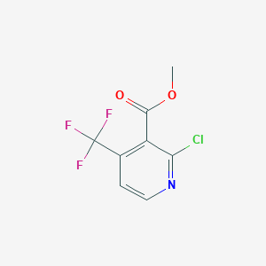 molecular formula C8H5ClF3NO2 B1319064 2-氯-4-(三氟甲基)烟酸甲酯 CAS No. 196708-48-2