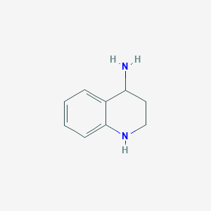 molecular formula C9H12N2 B1319079 1,2,3,4-Tetrahydroquinolin-4-amine CAS No. 801156-77-4