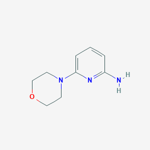molecular formula C9H13N3O B1319088 6-吗啉基吡啶-2-胺 CAS No. 400774-96-1