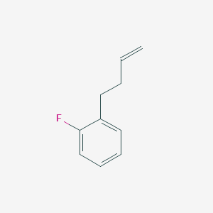 molecular formula C10H11F B1319096 4-(2-氟苯基)-1-丁烯 CAS No. 71813-51-9