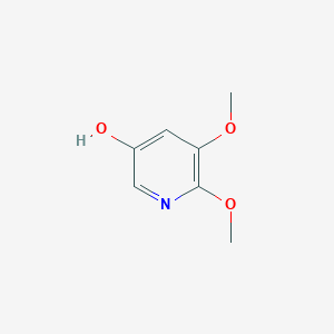 molecular formula C7H9NO3 B1319098 5,6-Dimethoxypyridin-3-ol CAS No. 1186310-85-9