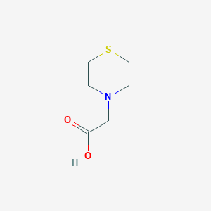 molecular formula C6H11NO2S B1319115 2-Thiomorpholinoacetic acid CAS No. 6007-55-2