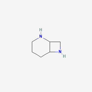 molecular formula C6H12N2 B1319118 2,7-Diazabicyclo[4.2.0]octane CAS No. 51392-74-6