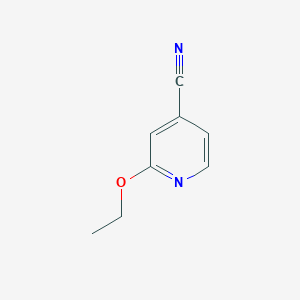 molecular formula C8H8N2O B1319122 2-Ethoxyisonicotinonitrile CAS No. 869299-29-6