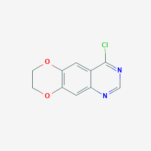 molecular formula C10H7ClN2O2 B1319125 4-Chloro-6,7-dimethylenedioxyquinazoline CAS No. 52791-05-6