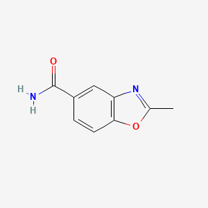 2-Methyl-1,3-benzoxazole-5-carboxamide