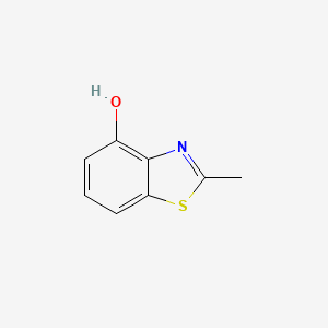 molecular formula C8H7NOS B1319130 2-Methylbenzo[d]thiazol-4-ol CAS No. 94977-59-0