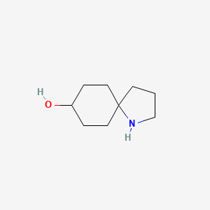 molecular formula C9H17NO B1319150 1-Azaspiro[4.5]decan-8-ol CAS No. 918666-98-5
