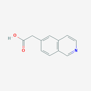 2-(Isoquinolin-6-yl)acetic acid