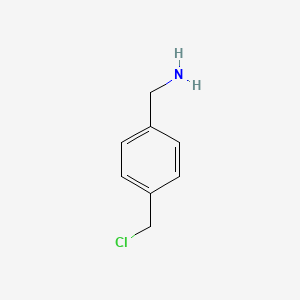 (4-(Chloromethyl)phenyl)methanamine