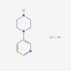 molecular formula C9H14ClN3 B1319210 1-(Pyridin-3-yl)piperazine hydrochloride CAS No. 1010133-97-7