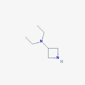 molecular formula C7H16N2 B1319212 N,N-Diethylazetidin-3-amine 