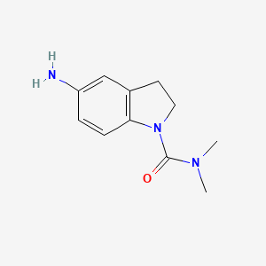 5-Amino-N,N-dimethyl-2,3-dihydro-1H-indole-1-carboxamide