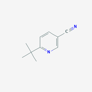 molecular formula C10H12N2 B1319214 6-Tert-butylpyridine-3-carbonitrile CAS No. 56029-45-9