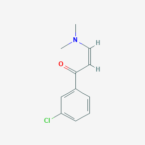 (2Z)-1-(3-chlorophenyl)-3-(dimethylamino)prop-2-en-1-one