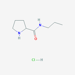 N-Propyl-2-pyrrolidinecarboxamide hydrochloride