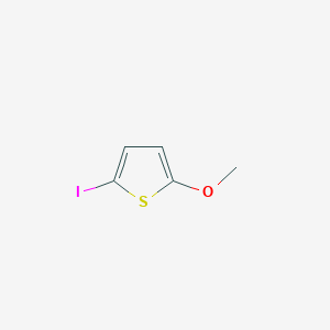 molecular formula C5H5IOS B13192634 2-Iodo-5-methoxythiophene CAS No. 138691-27-7