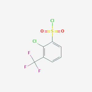 2-Chloro-3-(trifluoromethyl)benzene-1-sulfonyl chloride