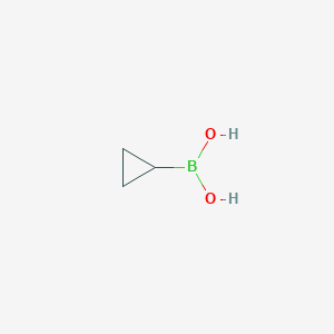 molecular formula C3H7BO2 B131927 Cyclopropylboronic acid CAS No. 411235-57-9
