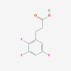 molecular formula C9H7F3O2 B1319286 3-(2,3,5-三氟苯基)丙酸 CAS No. 886499-45-2