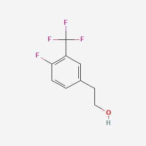 2-[4-Fluoro-3-(trifluoromethyl)phenyl]ethanol